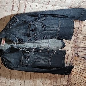 Angel sz large jean jacket